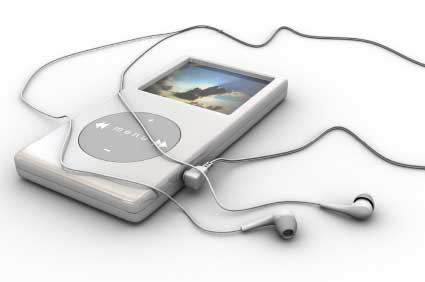 portable mp3 player - an ipod