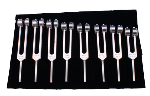 8 Chakra Tuning Fork Set